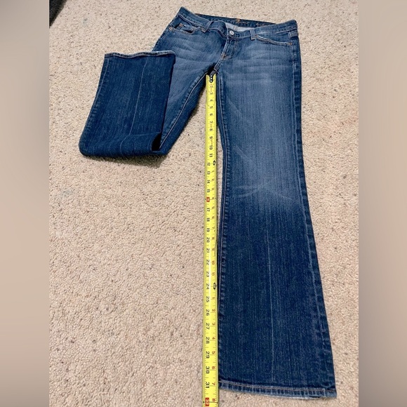 7 for all mankind bootcut jeans - Picture 3 of 4